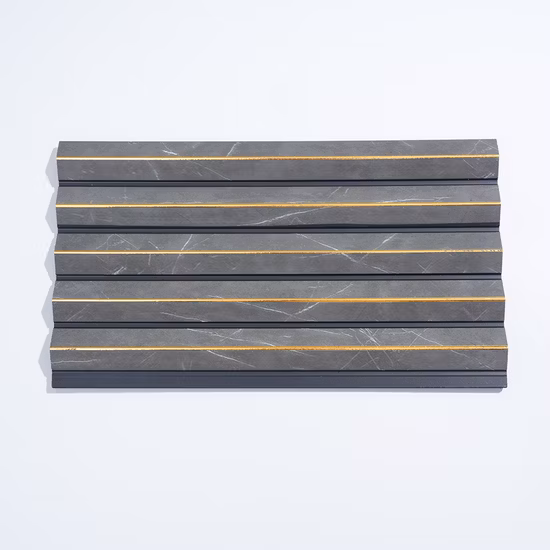 Luxury Designs Interior Decorative Polystyrene Plastic Material PS Fluted Wall Panel