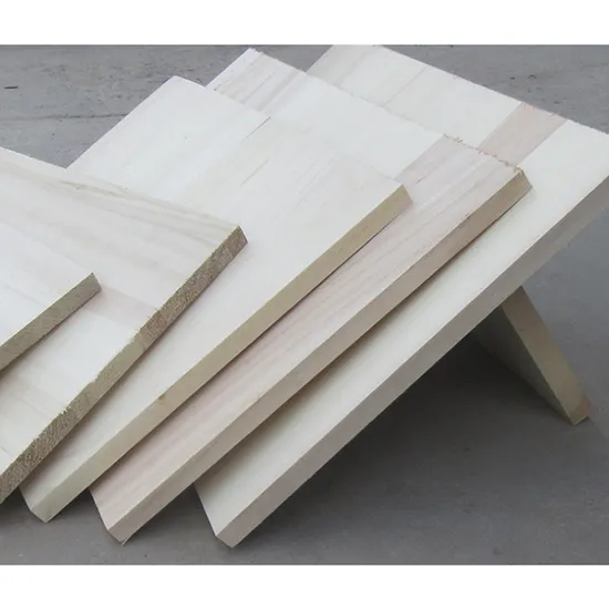 Solid Wood Furniture Poplar Edge Glue Board Wooden Planks Bed Slats