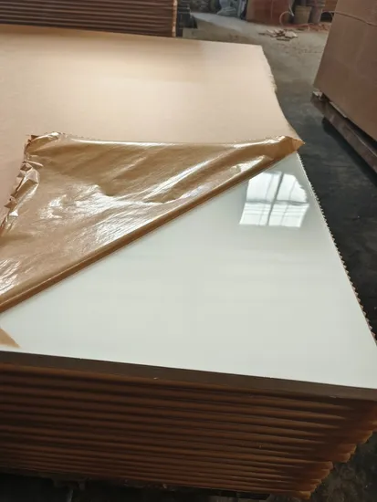 High Quality 18mm Block Board Melamine Laminated Wood Boards Blockboard White Gloss Block Board