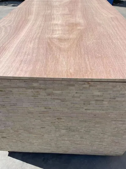 Malacca Poplar Blockboards 4*8*18mm Melamine Laminated Furniture Cabinet Grade Veneer