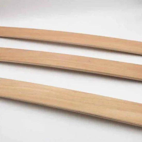 Furniture Poplar Straight Panel Solid Wood Bed Slats