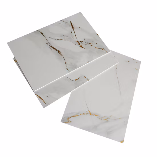 3mm Plastic PVC Wall Panel PVC Marble Wall Panel PVC Marble UV Sheet ...