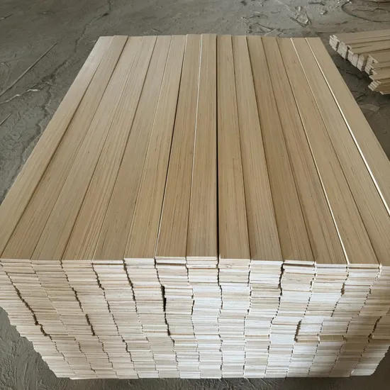 Factory Price Bent/Straight Wooden Slats for Bed and Sofa 