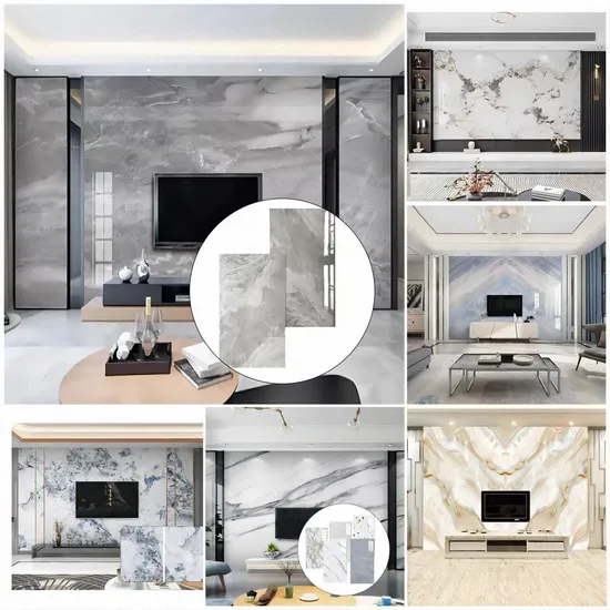 Free Sample UV Marble Panel 