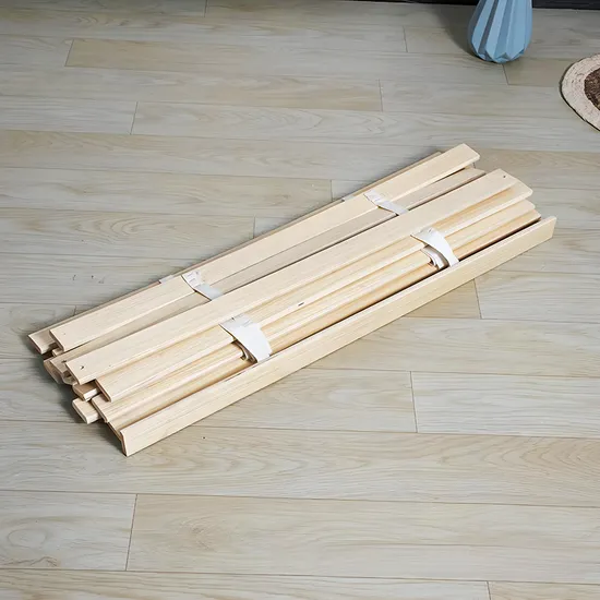 Bleached Poplar Wood LVL Plywood Bent Bed Slat for Sofa Bed Wooden Slat 