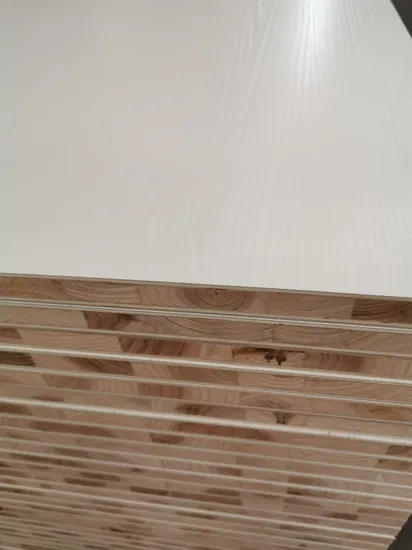 17mm, 18mm Good Quality Polyester Finished Block Board with Falcata Core 