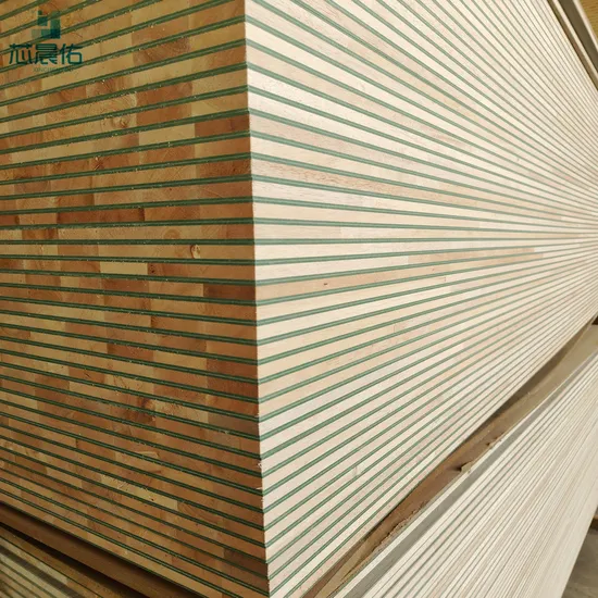 Factory High Quality and Best Price Imported Falcata Core Melamine Faced Hmr MDF Block Board 