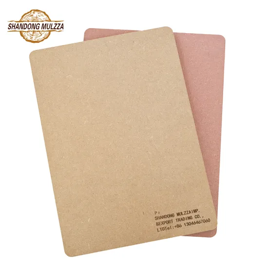 Furniture Grade Raw Mr /Fr Medium/High Density Fiberboard HDF/MDF Boards 