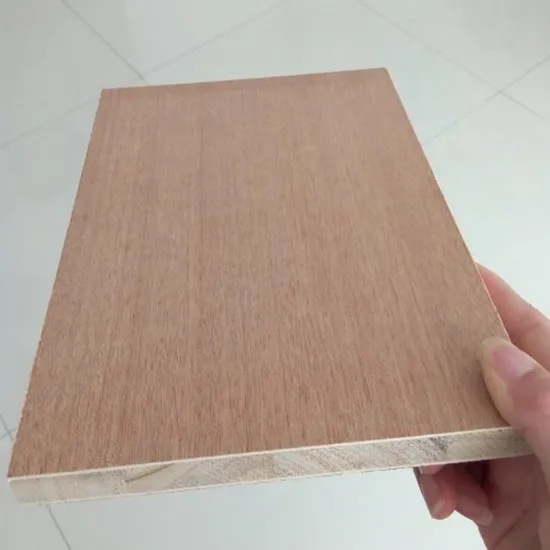 18mm Wood Factory Waterproof Block Board 