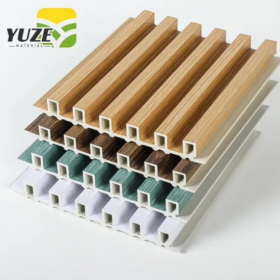 Wood Plastic Composite Wall Panel WPC Cladding Waterproof Wood Panel Boards 