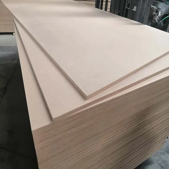 11mm Good Quality Plain MDF Board for Furniture Using Indoor 