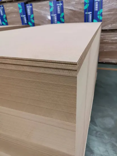 4X8 Foot Sizes 2mm 3mm MDF Sheet Laminated Waterproof Raw Plain MDF Sublimation MDF Wood Board From China 